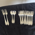 Wallace 18/10 Stainless American Tradition Pattern Flatware Add Tableware 15 Pc